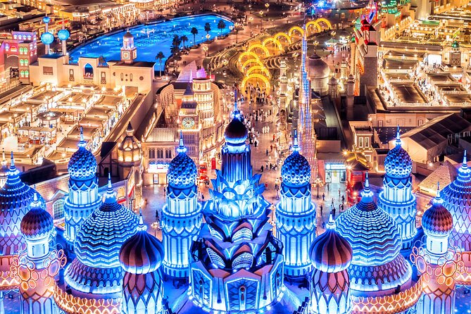 Dubai Global Village Entry Ticket - Food stalls and the international market feel