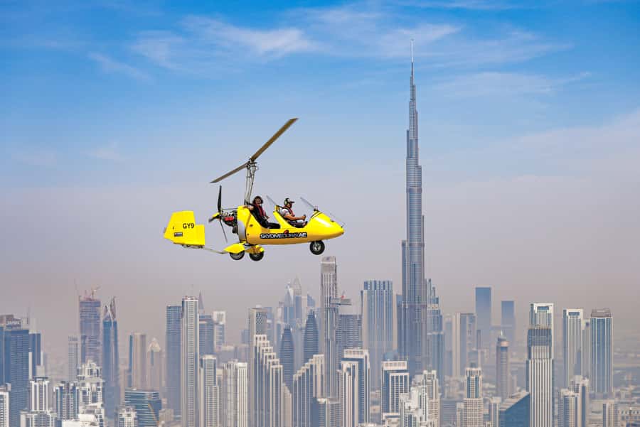 Dubai: Gyrocopter Introductory Flight - Why a gyrocopter gives Dubai a different view
