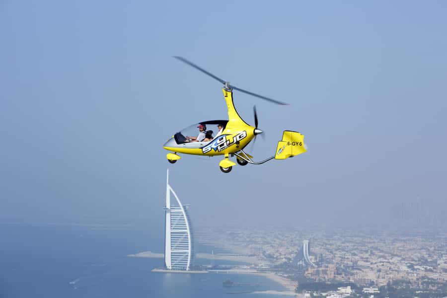 Dubai: Gyrocopter Introductory Flight - Checking in at Skydive Dubai Palm Dropzone