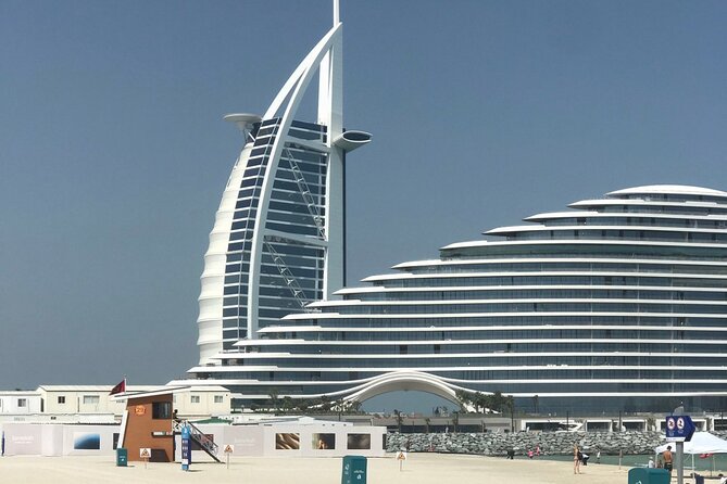 Dubai Half Day City Tour With Burj Khalifa Ticket - Jumeirah Beach and a second Burj Al Arab view