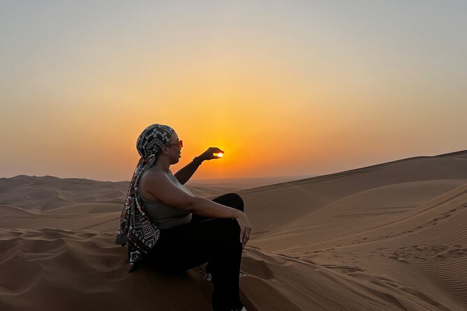 Dubai: Half-Day Desert Safari ,Camels & Sunset - The opening refreshment stop keeps the pace comfortable