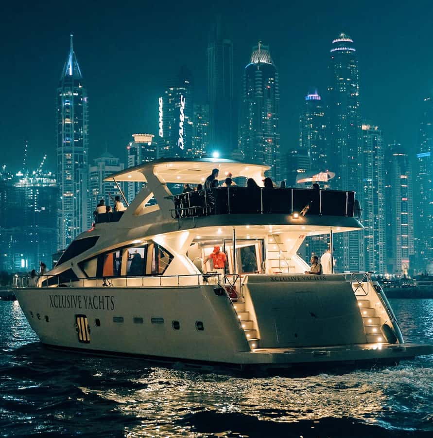 Dubai Harbor: Luxury Yacht Tour with BBQ Options - Two hours to the Burj Al Arab