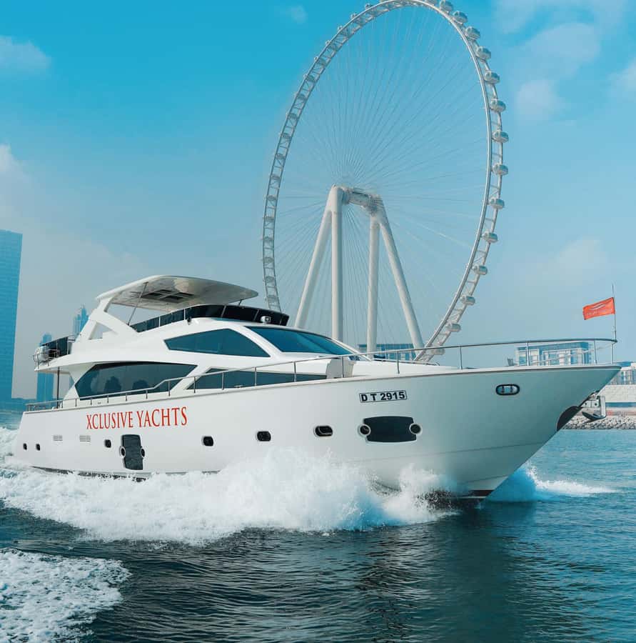 Dubai Harbor: Luxury Yacht Tour with BBQ Options - One hour through Dubai Marina and JBR