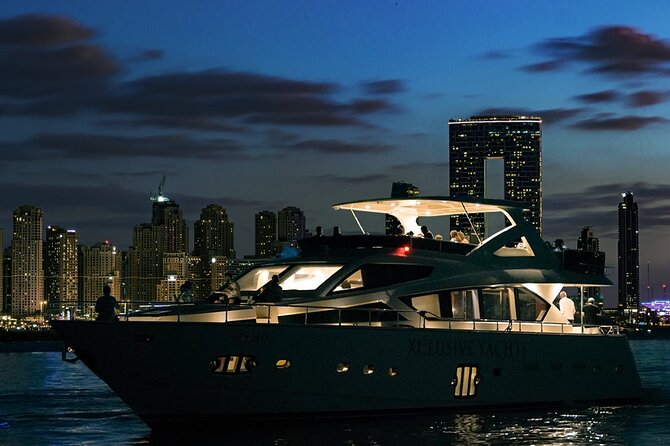 Dubai Harbour Luxury Yacht Tour with BBQ & Drinks - What the two-hour route includes