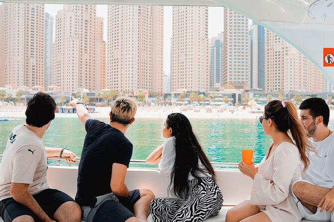 Dubai Harbour Luxury Yacht Tour with BBQ & Drinks - The Burj Al Arab photo stop