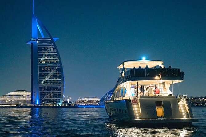 Dubai Harbour Luxury Yacht Tour with BBQ & Drinks - Starting at Dubai Harbour Yacht Club