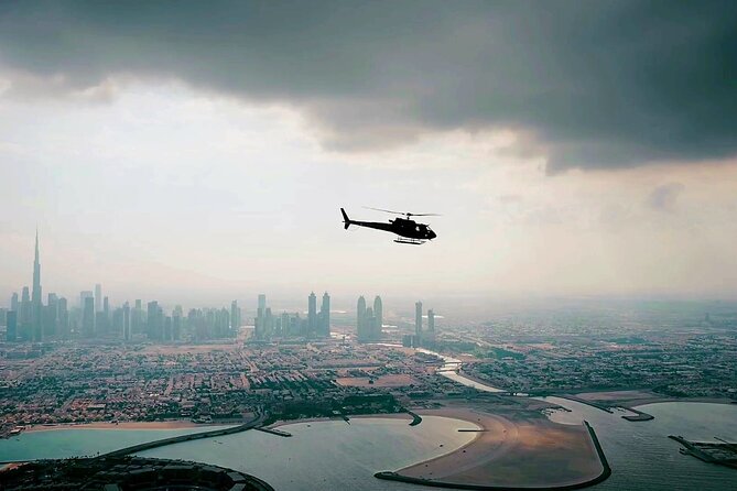 Dubai Helicopter Experience with Sightseeing Options - Palm Jumeirah from the air