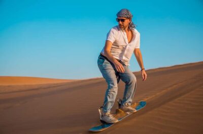 Helicopter Ride, Desert Safari, Camels & Refreshments