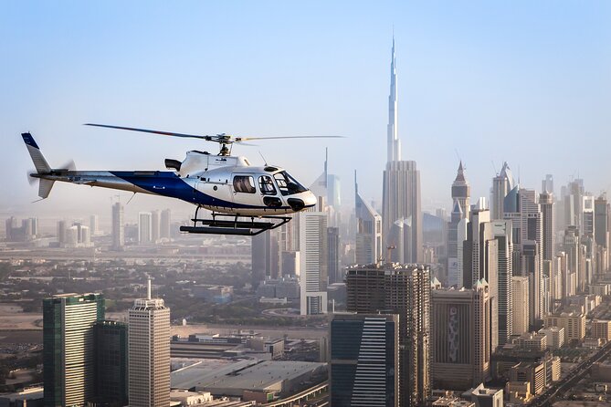 Dubai Helicopter Tour with Optional Private Hotel Transfers - Check-in, safety, and the hotel transfer option