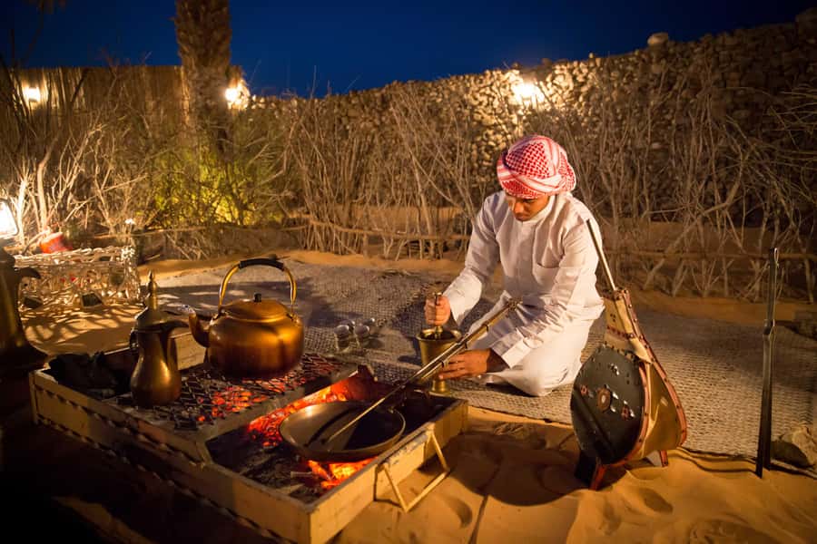 Dubai: Heritage Camel Desert Safari with Traditional Dinner - The heritage camp trades crowds for atmosphere