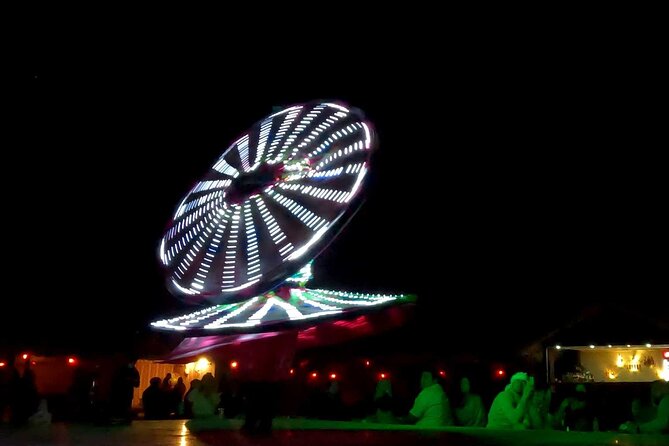 Dubai High Red Dunes Extreme Desert Safari Adventure with BBQ Dinner - Belly dancing, tanoura, and the fire show