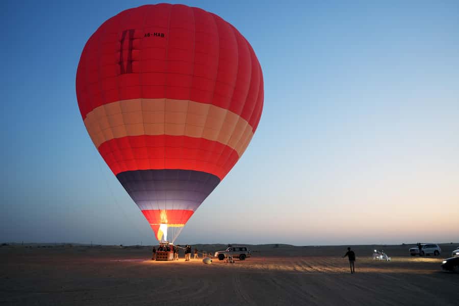 Dubai: Hot Air Balloon Ride & Falcon Show Over the Desert - Wildlife, dunes, and the Dubai Desert Conservation Reserve