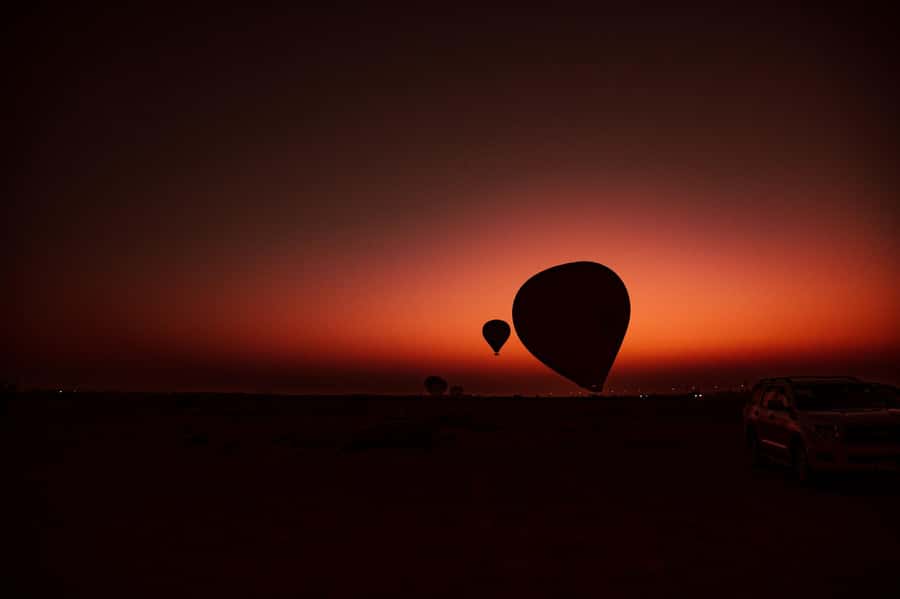 Dubai: Hot Air Balloon Ride with Camel Ride & Falcon Show - What the $332 price includes