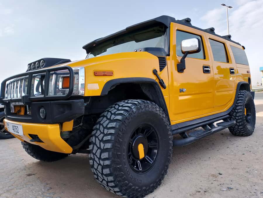 Dubai Hummer Safari Adventure & Traditional Dress Photoshoot - The Hummer is the star of the Lahbab Desert