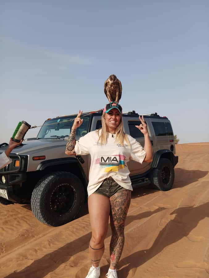 Dubai Hummer Safari Adventure & Traditional Dress Photoshoot - What happens at the Lahbab dunes