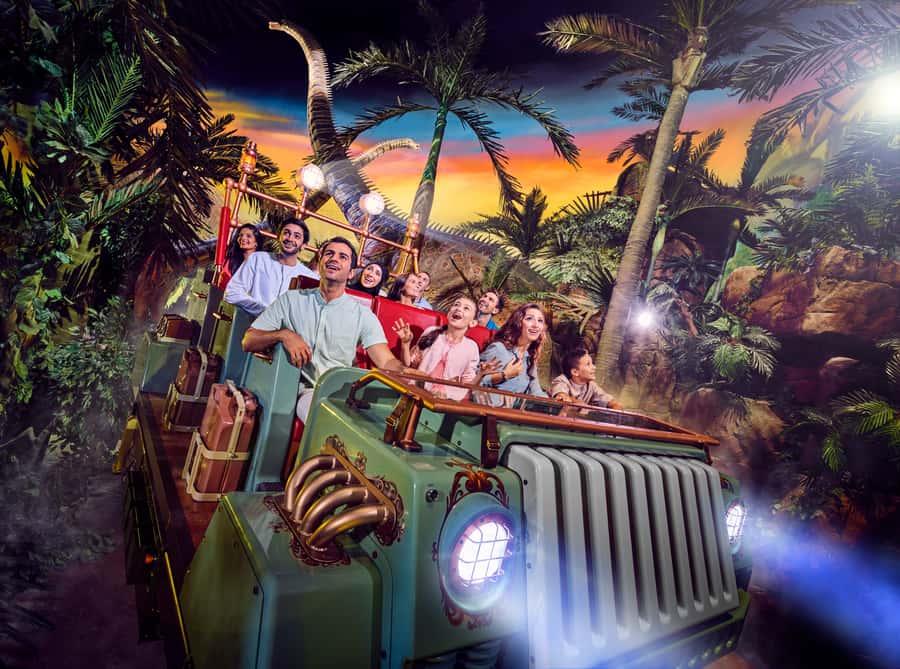 Dubai: IMG Worlds of Adventure Entrance Ticket - Six zones under one cool roof