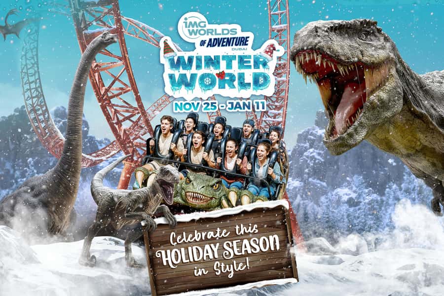 Dubai: IMG Worlds of Adventure Entrance Ticket - IMG Boulevard is the place to get your bearings