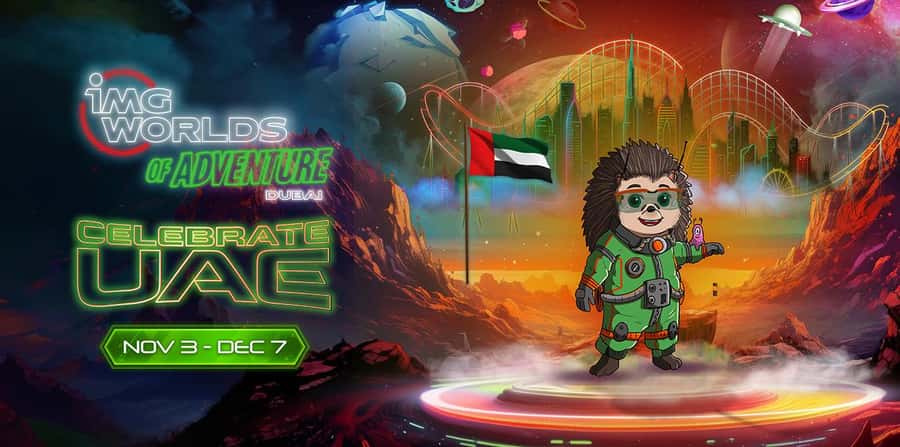 Dubai: IMG Worlds of Adventure Entrance Ticket - Cartoon Network keeps the mood lighter