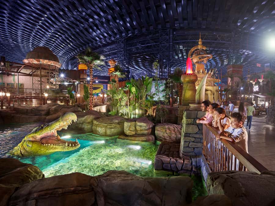 Dubai: IMG Worlds of Adventure Entrance Ticket - The $69 ticket: good value only if you ride