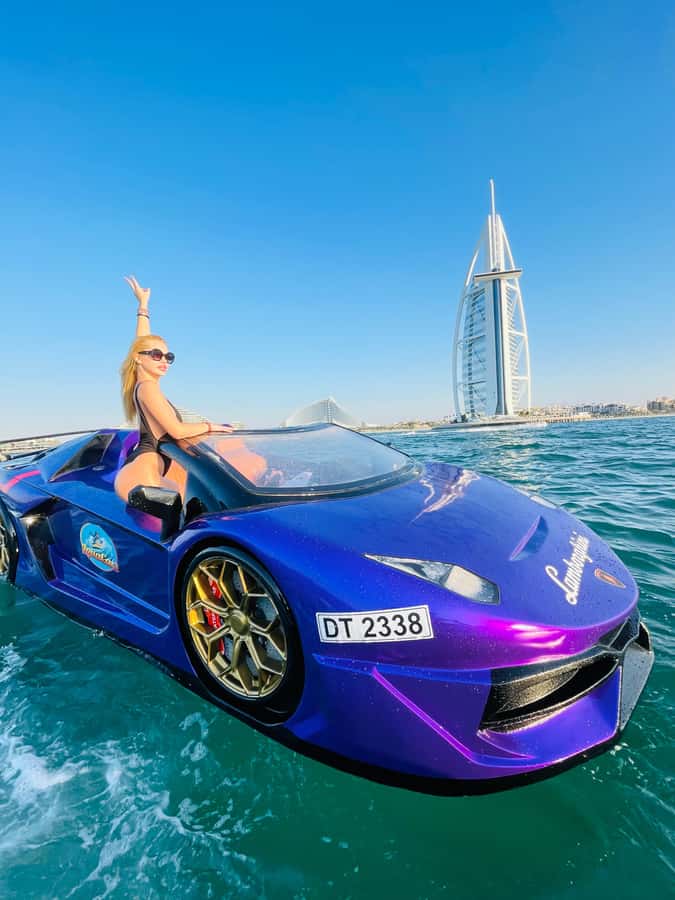 Dubai: Jet car at Burj Al Arab with photos and videos - What driving the jet car feels like