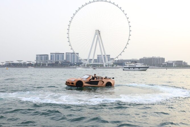 Dubai Jet Car Experience with Optional Transfers - Driving a supercar replica across Dubai Marina