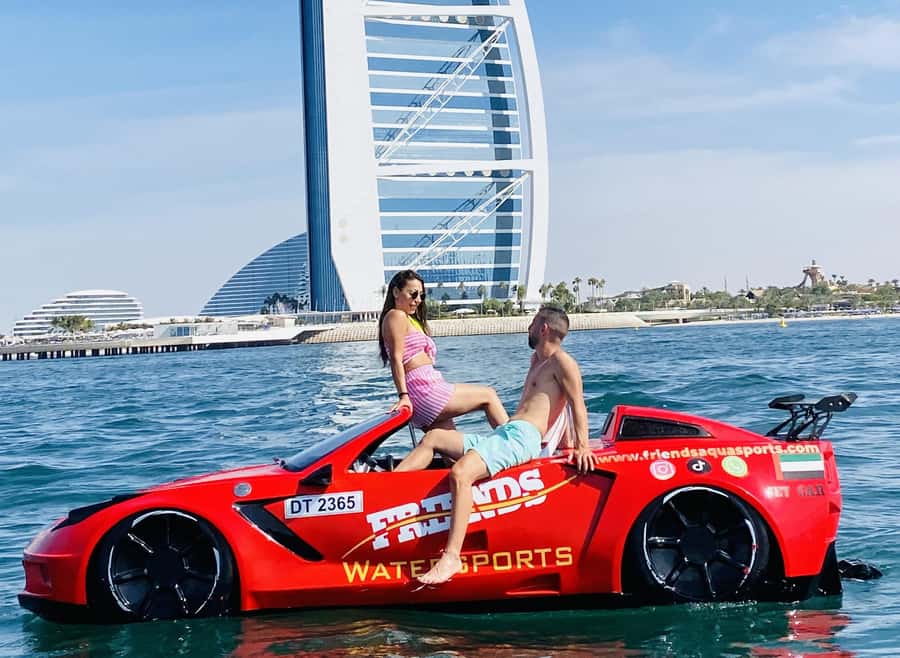 Dubai: Jet Car to Burj Al Arab with Breakfast and Soft drink - The Burj Al Arab photo stop