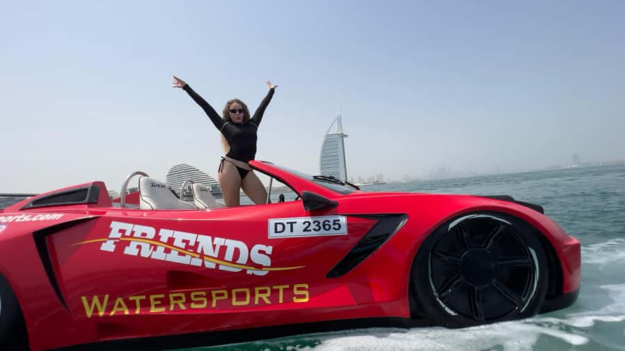 Dubai: Jet Car to Burj Al Arab with Breakfast and Soft drink - How the photo and video side works