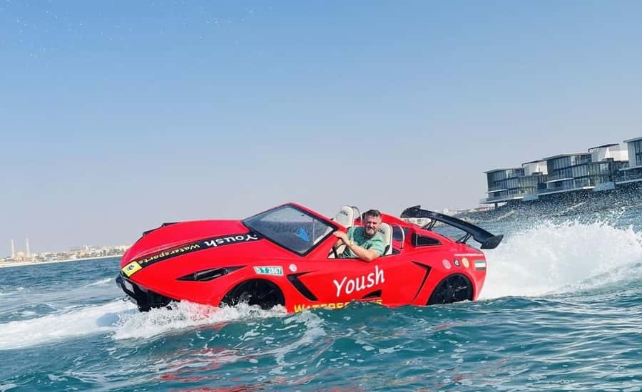 Dubai: Jet Ski 30Min & 30Min Jet Car Burj Al Arab Adventure - The service and guide support
