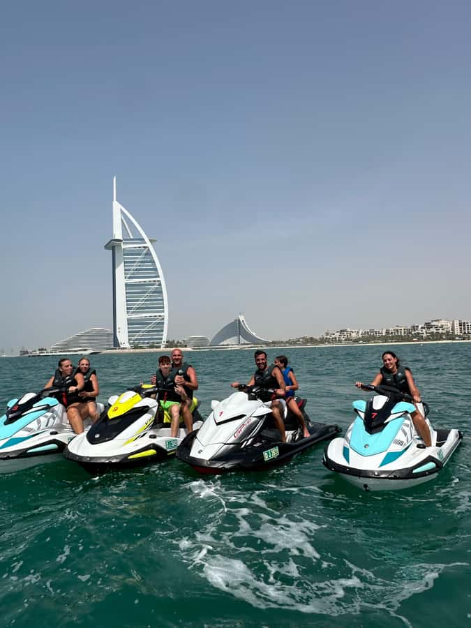 Dubai Jet Ski & Chill? More Like Jet Ski & Thrill! + Coffee - Safety briefing before the throttle opens