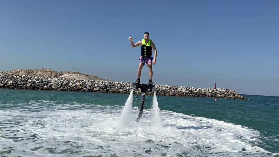 Dubai: Jet ski & Flyboard in Dubai Free Ice Cream - Why this Dubai water-sports combo works