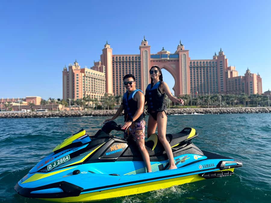 Dubai: Jet Ski to Atlantis with Videos, Photos and Ice Cream - Umm Suqeim to Burj Al Arab