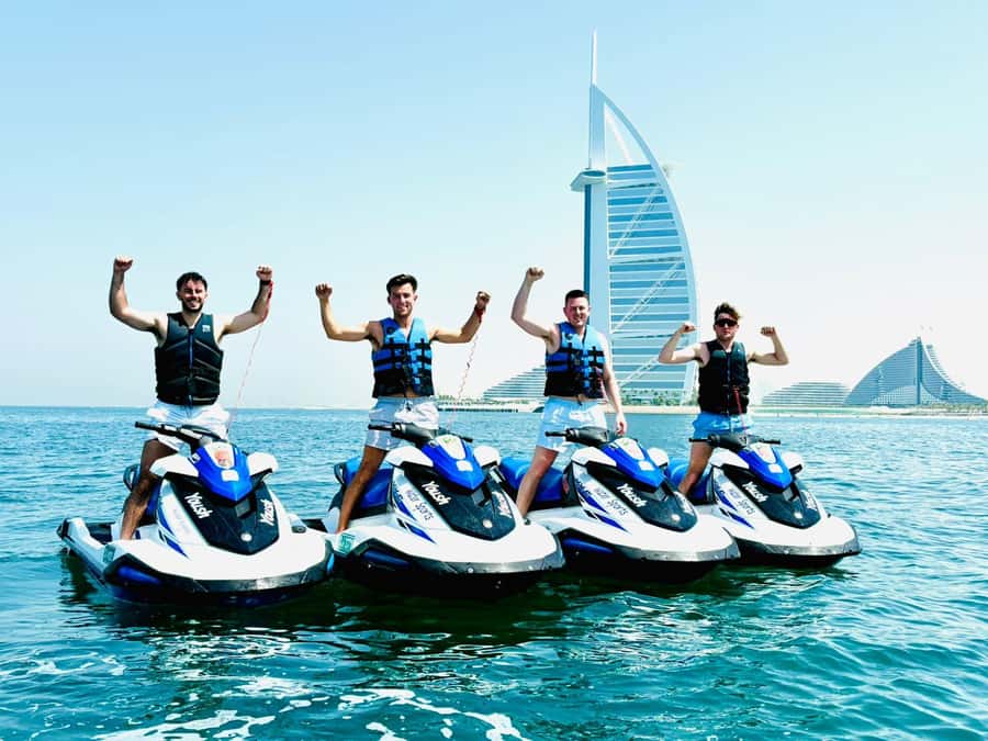 Dubai: Jet Ski Tour of Burj Al Arab & Atlantis the Palm - Key points at a glance