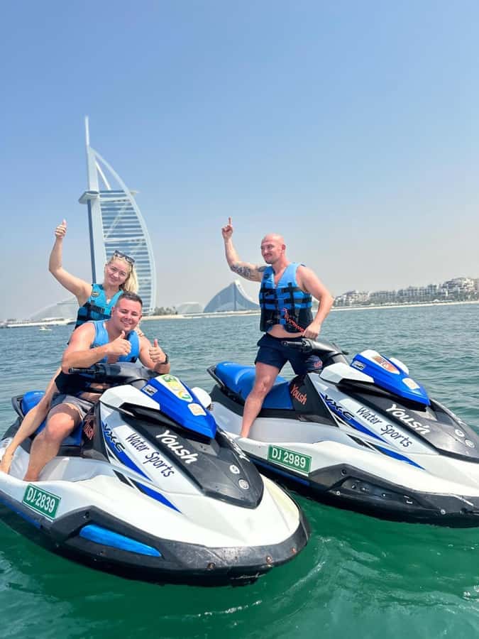 Dubai: Jet Ski Tour of Burj Al Arab with Photos - First-timers get useful support