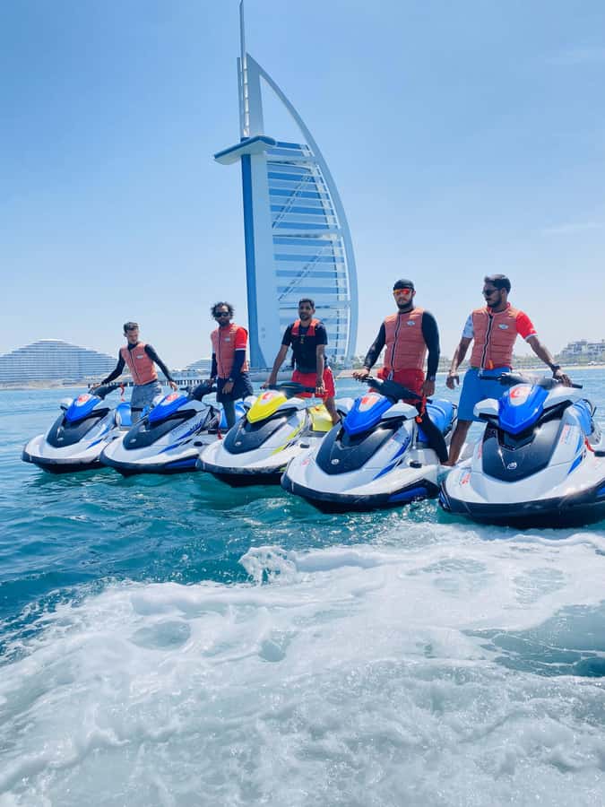 Dubai: Jet Ski Tour to Burj Al Arab and Atlantis - Starting at Friends Aqua WaterSports in Fisherman Harbor