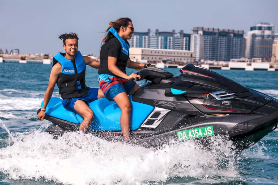 Dubai: Jetski Ride up to 2 People with Photos & Refreshments - FAQ