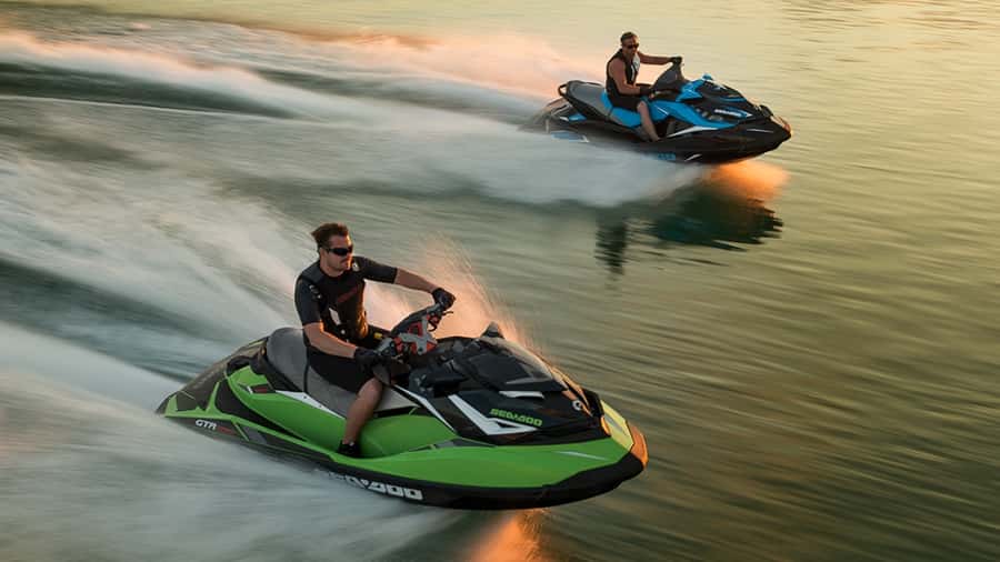 Dubai: Jumeirah Beach Jet Ski Rental for up to 2 People - Cruising beside Dubai’s modern shoreline
