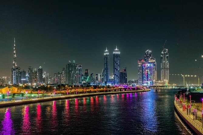 Dubai Layover Night Experience | See the City of Lights - Burj Al Arab is the coastal icon