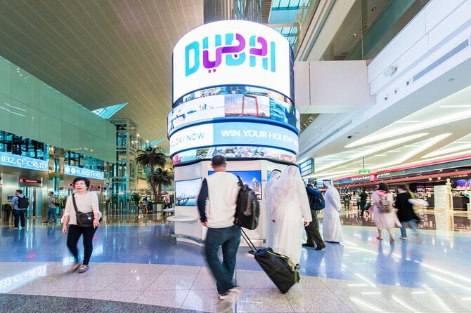 Dubai Layover Stopover & Transit Tour with Private Transfers - Leaving the airport for a first look at Dubai