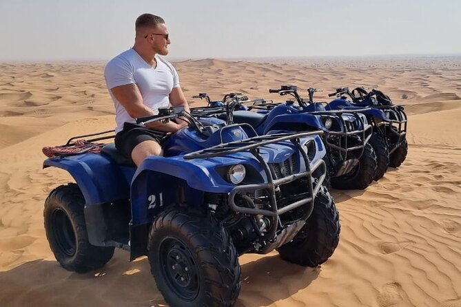 Dubai Long Self-Drive Quadbike with Camel and Falcon - What the $55.82 price includes