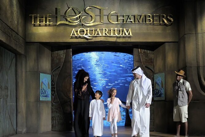 Dubai Lost Chambers Aquarium Admission E-Ticket - Walking through the 10 Atlantis chambers