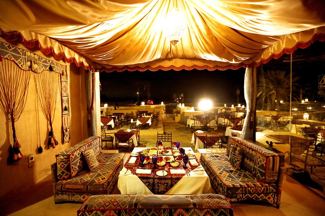 Dubai: Luxury Desert Fortress Dinner, Camel Ride & Live Shows - What the five-hour schedule feels like