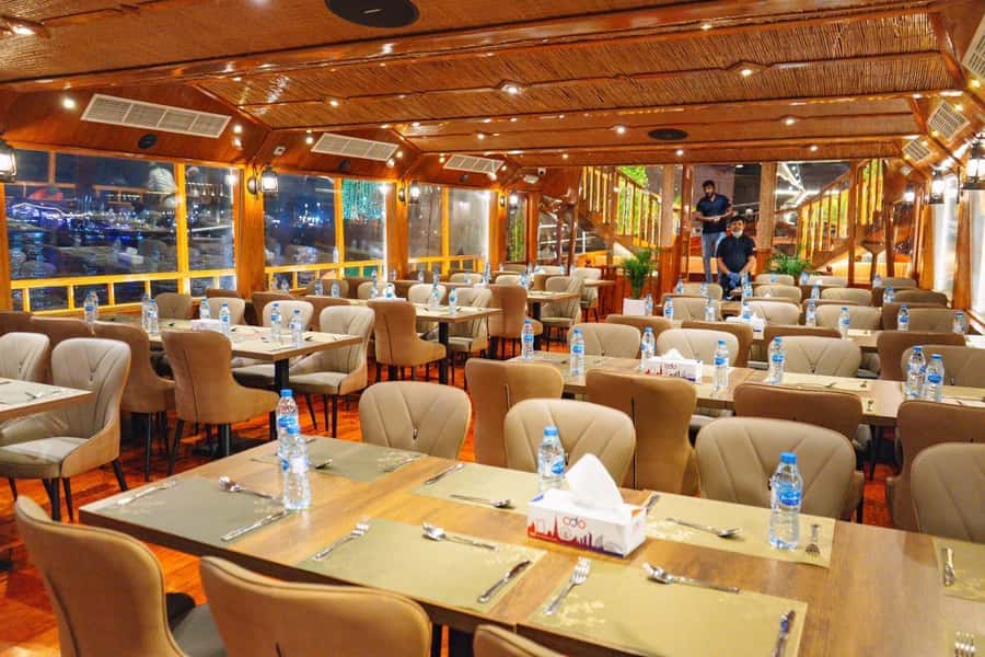 Dubai: Luxury Dinner Cruise with Live Music - A gentle cruise through Dubai’s oldest waterway