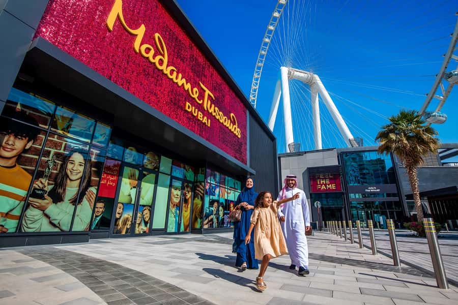 Dubai: Madame Tussauds Adult General Entry Ticket - Arriving at The Wharf on Bluewaters Island