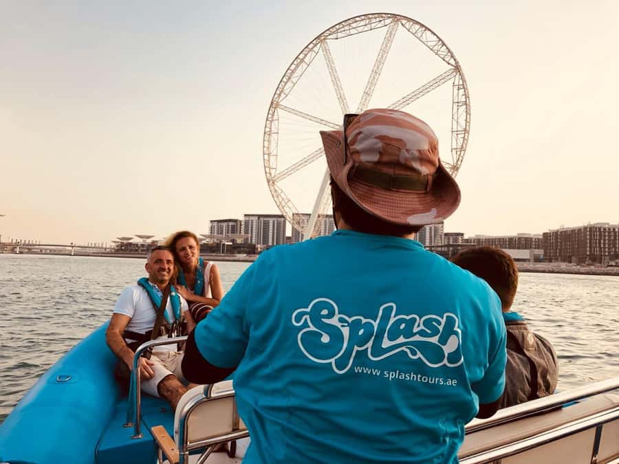 Dubai Marina : 1.5-Hour Atlantis Sightseeing Speedboat Tour - Palm Jumeirah from the sea