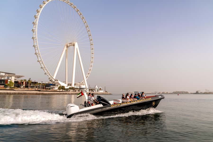 Dubai Marina: 1-Hour Luxury Sightseeing Speedboat Tour - Starting at Dubai Marina Yacht Club