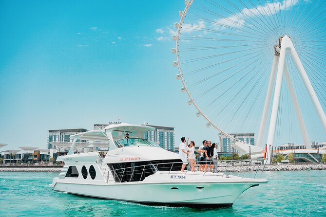 Dubai Marina 1hr Yacht tour with Drinks - Dubai Marina from the water