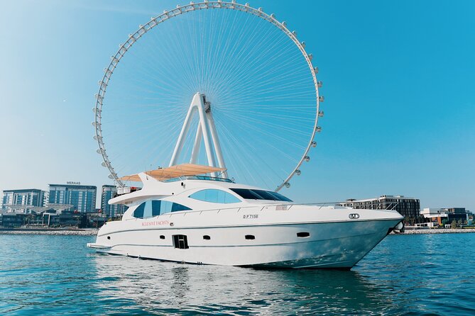 Dubai Marina 1hr Yacht tour with Drinks - The canal, promenade, and marina entrance