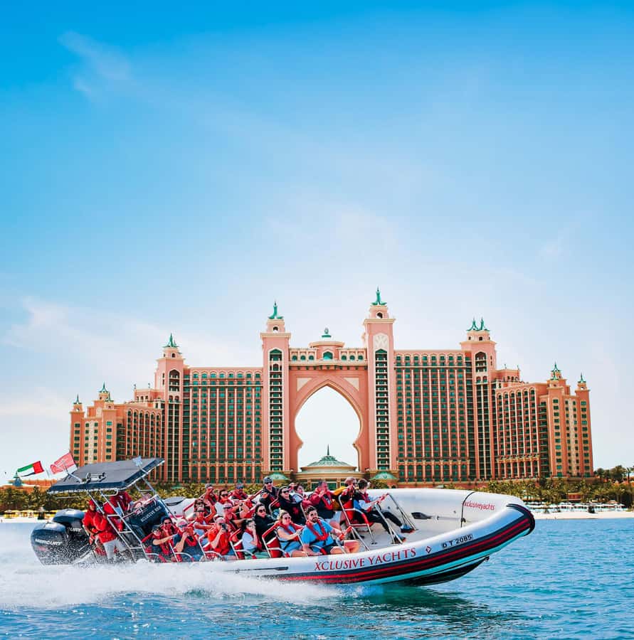 Dubai: Marina, Atlantis, Palm & Burj Al Arab Speedboat Tour - Ain Dubai and Dubai Harbour