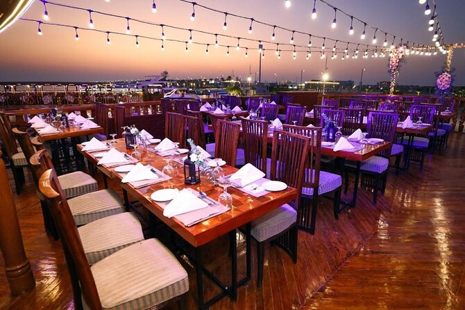 Dubai Marina Luxurious Dhow Cruise Dinner International Buffet - The best part is Dubai Marina after sunset