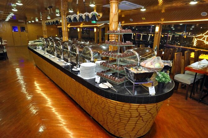 Dubai Marina Luxurious Dhow Cruise Dinner International Buffet - Bluewaters Island and Ain Dubai